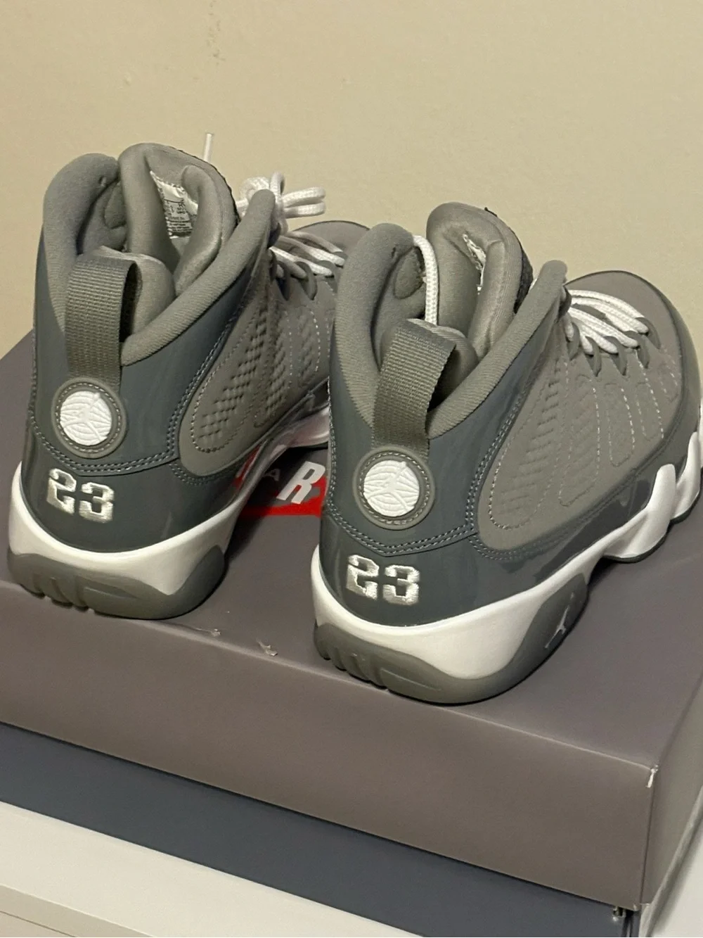 Men Air Jordan 9 Retro “Cool Greys” in Grey and White (2025)
